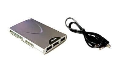 Hub usb y lector de tarjetas