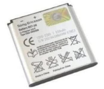 Bateria Sony Ericsson Bst-38