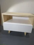 Mesa De Luz NORDICA Melaminico Y Pino