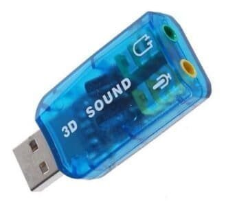 Tarjeta de sonido usb