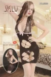 Vestido catsuit red
