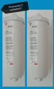 Filtro de agua externo para heladeras (marca 3M) promo x 2.