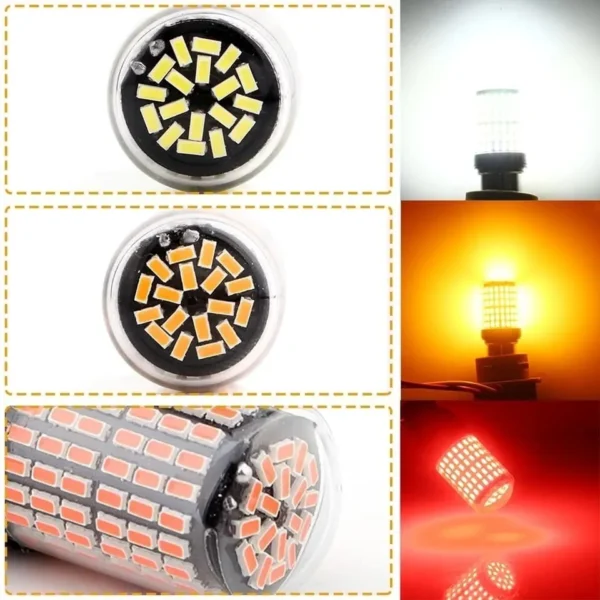 Led 1 Polo - Señalero, Posicion Ambar Silicona El Par !!