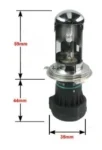 Xenón Bi-xenón H4 Premium Ac Corta Larga, Lamparas Repuestos