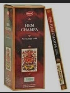 Sahumerios Hem Champa 25 unidades (200 varitas)