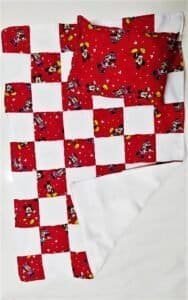 Manta Rebozo Cobija Frazada Polar + Almohada Para Bebe