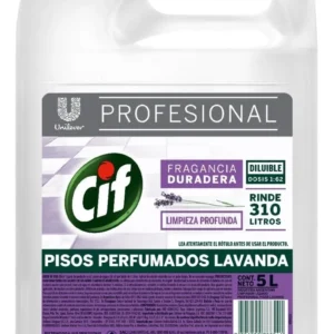 Limpiador Cif Concentrado Fragancia Lavanda 5lt