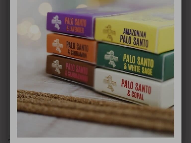 Sahumerio artesanal palo santo Mystic Spirit
