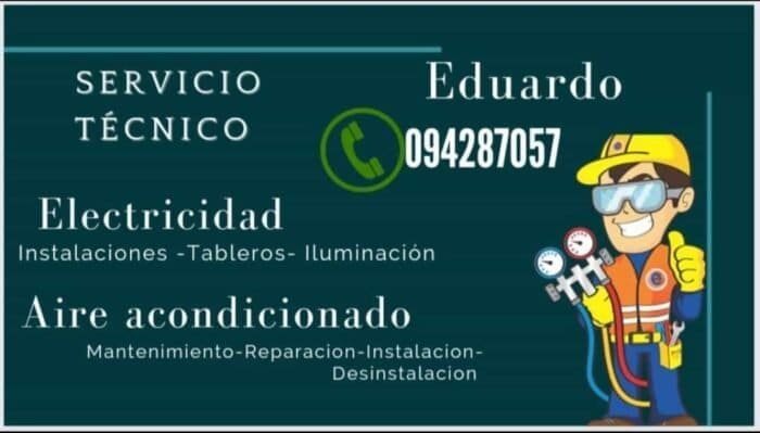 Servicio técnico electricidad aire acondicionado