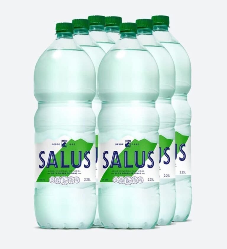Funda 2,25 Lts. De Agua Mineral SALUS Sin Gas