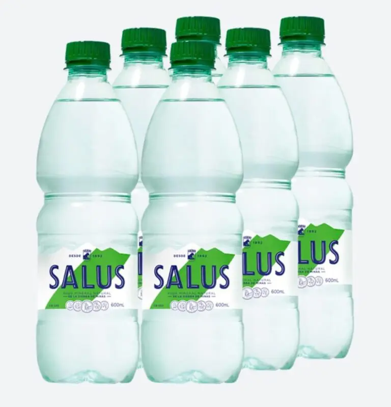 Funda 600 Ml. De Agua Mineral SALUS Sin Gas