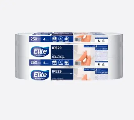 Papel higiénico Alto Metraje 4 Rollos (250Mts.) ELITE Excellence