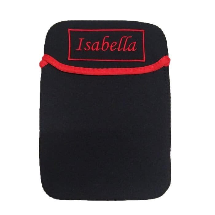 Funda Neopreno Con Nombre Bordado Para Tablet 8 "