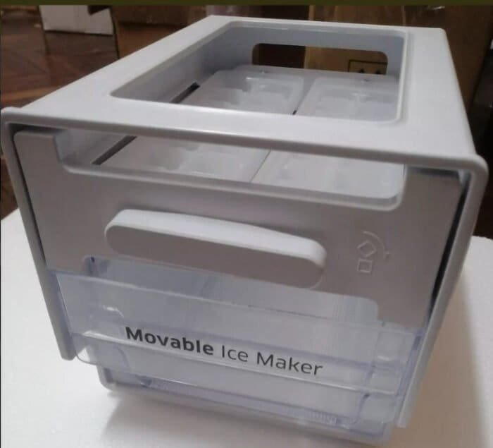 Estante COMPLETO Cubetera + Movable Ice Maker con soporte Samsung