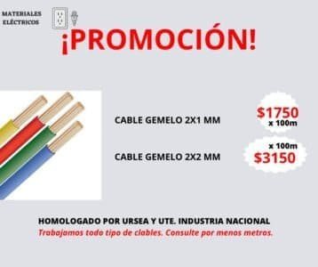 CABLE GEMELO