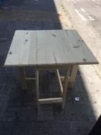 Mesa De Alas En Madera Maciza