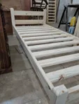 Cama De 1 Plaza En Madera Maciza