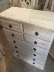 Cajonera De Madera Con Herrajes