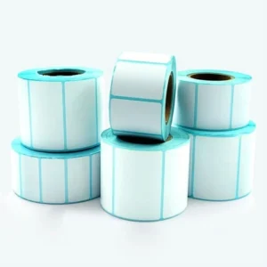 Etiquetas térmicas auto adhesivas 100 mm x 100 mm
