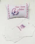 Juego de Body y Almohada con funda para Bebe Personalizado