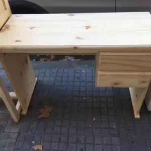 Escritorio De Madera Maciza