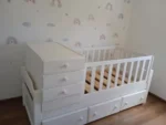 Cuna Funcional Blanca