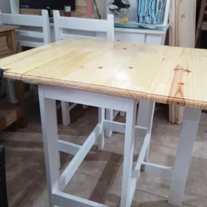 Mesa De Alas De Madera Maciza