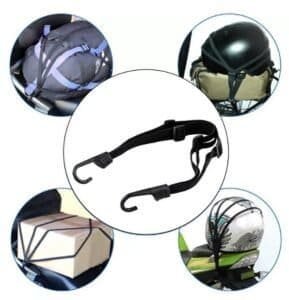 Correas para sujeción de casco de motocicleta, ajuste de carga general.
