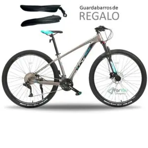 Bicicleta Montaña Rodado 29 Aluminio Forever Arizona Gris Azul