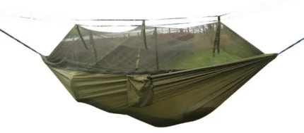 Hamaca con mosquitero para camping, senderismo o actividades al aire libre