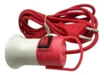 Alargue Piloto Con Porta Lampara E Interruptor 3m