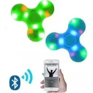 Spinner Spiner /anti Estrés Ansiedad Juguete Luz Y Bluetooth