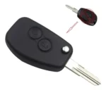 Llave Renault Duster 2 Botones Carcasa Flip Para Convertir