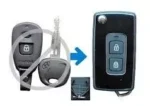 Llave Carcasa Hyundai-kia, I 10, Tucson, Picanto, Río,