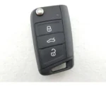 Llave Carcasa Para Vw Golf 3 Botones