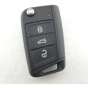 Llave Carcasa Para Vw Golf 3 Botones