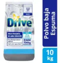 Jabon En Polvo Drive Baja Espuma Unilever Pro X 10 Kg