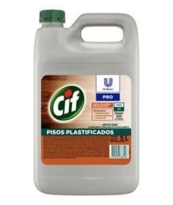 Limpiador Pisos Plastificados Cif 5 Lt