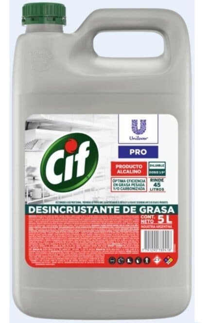 Desengrasante Superior Cif 5l Desincrustante De Grasa