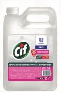 Limpiador Cuaternario Desinfectante Cif 5 Lt