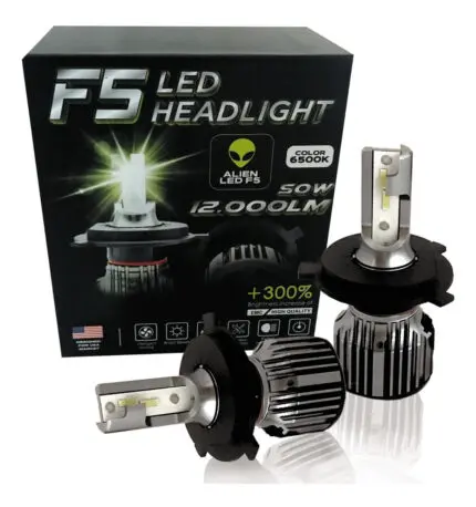 Cree Led H4 12 Mil Lúmenes 50w Color 6k Auto Tuning Luz