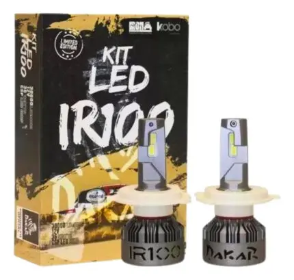 Kit Cree Led H16 Ir100 Dakar Irx Canbus Csp Alta Gama 12v