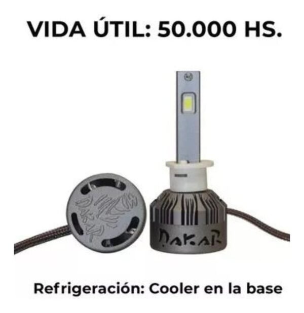 Kit Cree Led H3 Ir100 Dakar Irx Canbus Csp Alta Gama 12v - Imagen 5