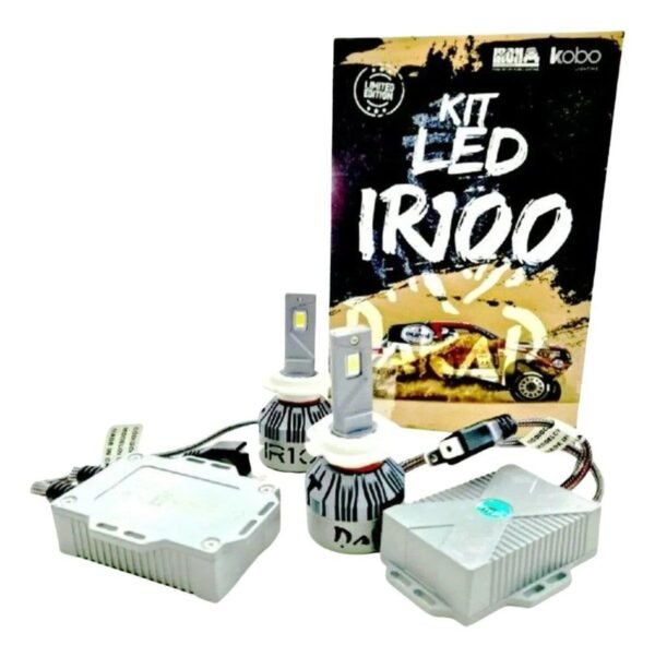 Kit Cree Led H3 Ir100 Dakar Irx Canbus Csp Alta Gama 12v - Imagen 7