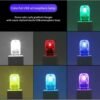 Mini Usb Rgb Luz Ambiental Para Auto / Led Audioritmico Auto - Imagen 4