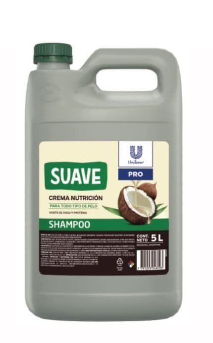 SHAMPOO SUAVE 5 LTS