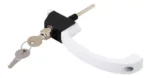 Manija Con Llave Para Ventana De Aluminio