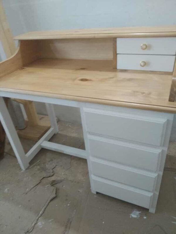 Escritorio De Madera Combinado - Imagen 3