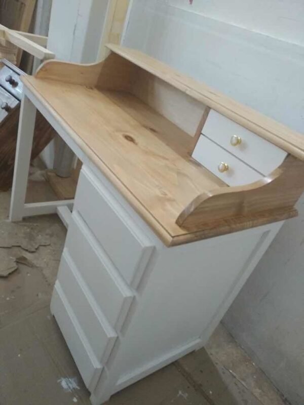Escritorio De Madera Combinado - Imagen 5