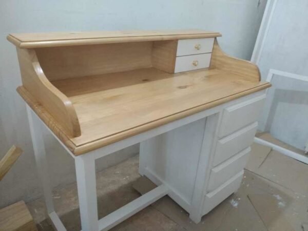 Escritorio De Madera Combinado - Imagen 6